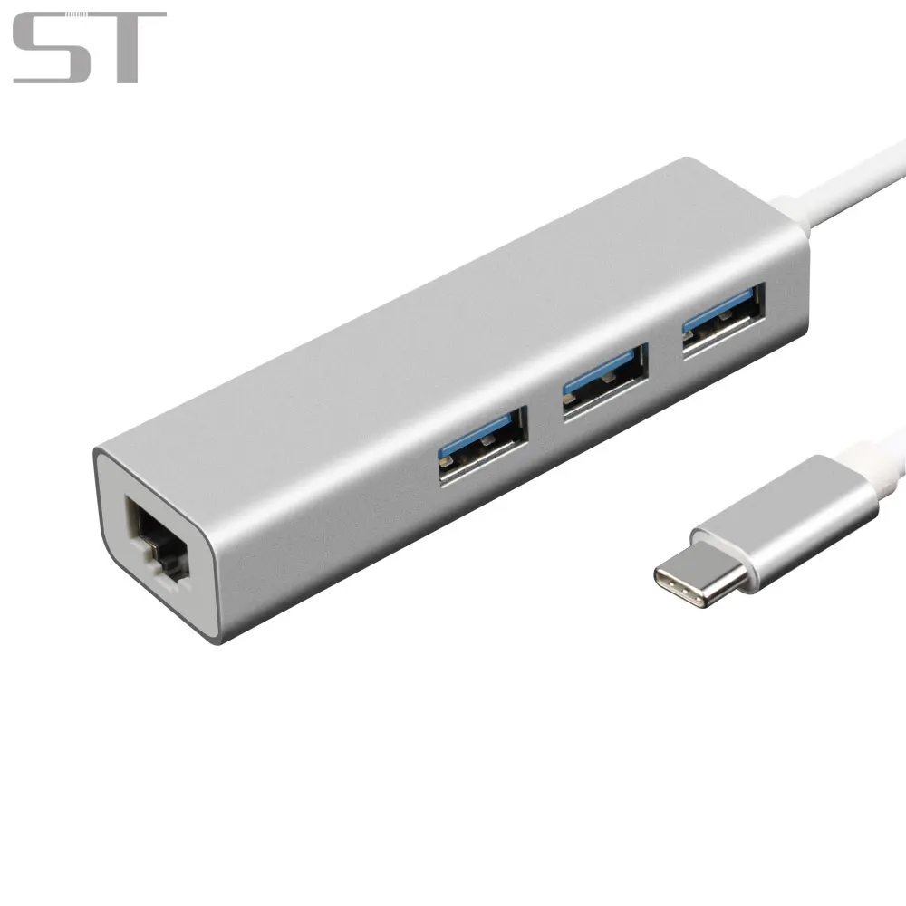 3 port usb 3.0 hub rj45