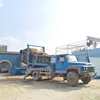 Advanced Dong feng 140 long head swept body garbage truck factory selling