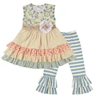 Little Girls Summer Clothing Set Toddler T-shirt+Pants Outfits Children Clothes Girls