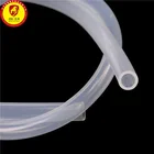 Custom size flexible food clear silicone tubing/pipe/hose FDA approval