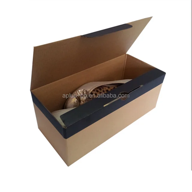 wholesale custom cardboard paper shoe box packaging for gift