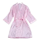 Wholesale Kimono Bath Robe Sexy Bridesmaid Wedding Party Robe Silk Satin Robe for Bridal