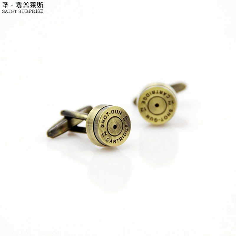 Bronze Bullet Shape Cufflinks (5)