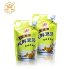 Tomato paste doypack pouch with spout stand up pouch for beverage