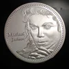 Michael Jackson The King of Pop Silver Plated Commemorative Challenge Coin Fans Souvenir Metal Coin