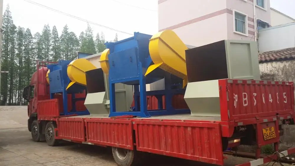 PE PP PVC hard plastic film bottle crusher washing recycle machine plastic crushing machine