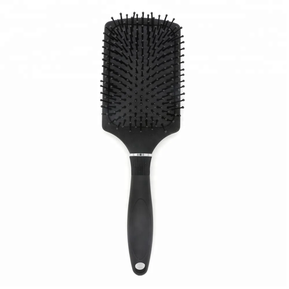 High Quality Factory Selling Air Cushion Hair Custom Paddle Hair Brush, Black 
High Quality Factory Selling Air Cushion Hair Custom Paddle Hair Brush, Black