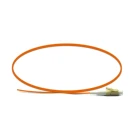 good price 0.9mm LC OM1 OM2 fiber pigtail orange jacket