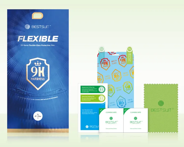 For Iphone 7 Nano Screen Protector China Factory 9h Safety Tempered Glass Film For Iphone 8 ...