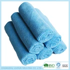 Wholesale solid color microfiber cloth towels microfiber cleaning towel for kitchen,pet,table,floor,shelf