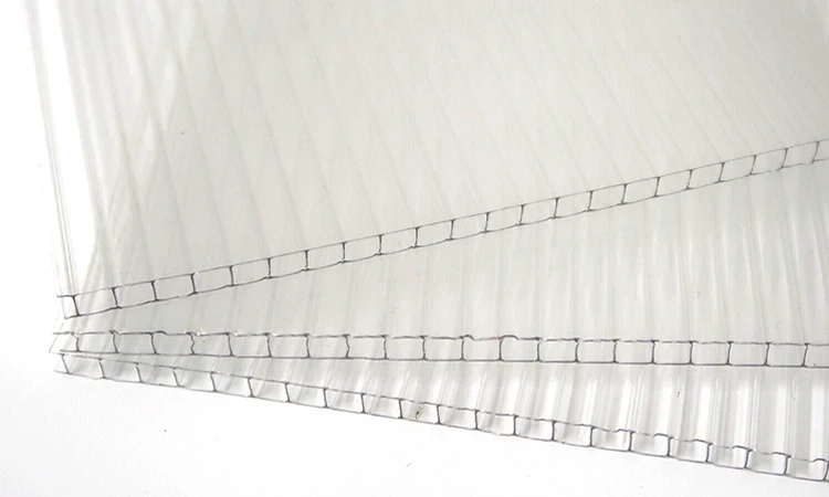 8MM Cheap Price Twinwall Plastic Hollow Polycarbonate Sheet For Greenhouse