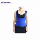 Wholesale gym workout neoprene waist trainer vest with zipper body shaper slimming vest for weight loss
