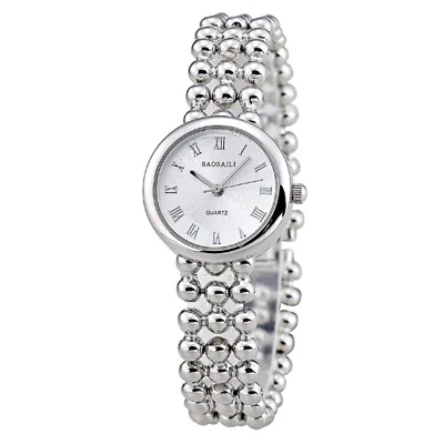 BAOSAILI Elegant Bracelet Watch For Women Dress Popular Ladies Chain Watch Imitation Rhinestone Wrist Watch For Lady, Silver
BAOSAILI Elegant Bracelet Watch For Women Dress Popular Ladies Chain Watch Imitation Rhinestone Wrist Watch For Lady, Silver