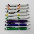 ball pen with logo and functions promotional short plastic ballpoint pen manufacturer
