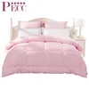 Polyester/Cotton Thick Promotional Microfiber Pink Comforters