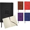 Soft Bound Journal Book : Flexible cover with built in elastic closure. Ribbon page marker. Document pocket on interior back