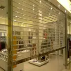 Fire-proofing Security Rolling up roller shutter Aluminum polycarbonate roller shutter door