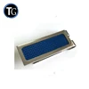 Customized titanium/316 steel metal blue carbon fiber inlay money clip