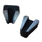 Customized grit scanmasking diamond grinding wing for granite marble concrete terrazzo