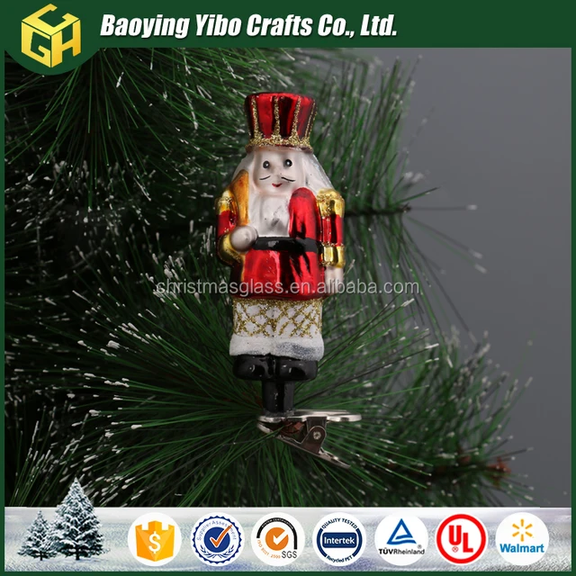 hand blown christmas led tree deco gift christmas santa