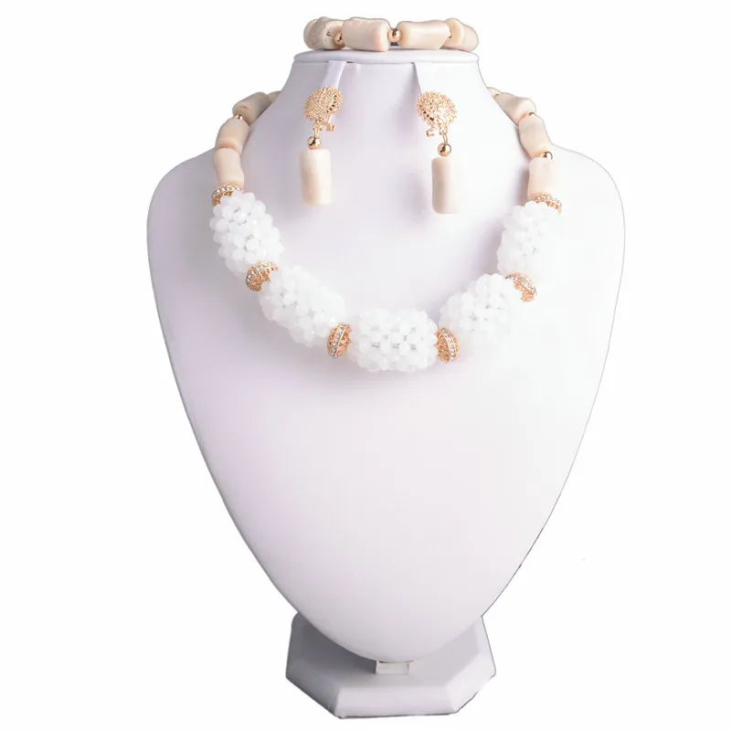 2018 Hot sale 2016 African beads jewelry set White Crystal beads bride jewelry nigerian wedding african beads jewelry sets, Picture
2018 Hot sale 2016 African beads jewelry set White Crystal beads bride jewelry nigerian wedding african beads jewelry sets, Picture