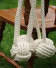 Hot sale fashionable Ky8000 Cotton handmade Tiebacks Valentine's Day Nautical Decor Curtain rope Tie Backs