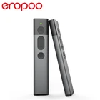 2.4G PowerPoint presentation remote control with 5mW green laser pointer