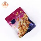 Customized aluminum foil food packaging zip lock bags with heat seal