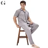 Custom Clothes Suppliers Bamboo Pijama Suits and Pants Set Men Sleep Wear