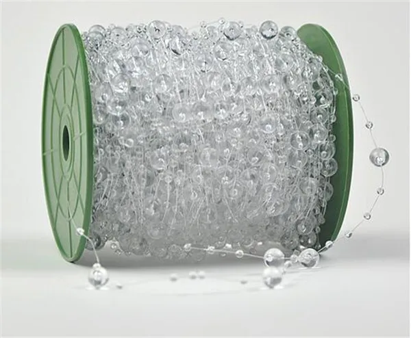 60m Acrylic Garland Strands Clear Crystal Bead Hanging Chains Wedding Decor
60m Acrylic Garland Strands Clear Crystal Bead Hanging Chains Wedding Decor