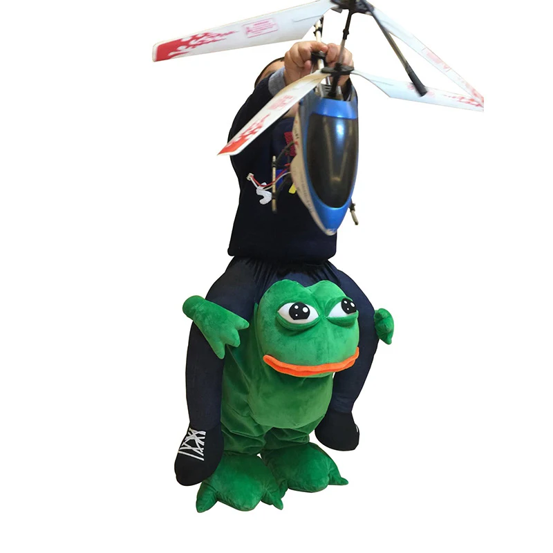 Funny-Adult-Children-Halloween-Christmas-Costume-Plush-Mascot-Walking-Frog-Animal-Cosplay-Pants-Fancy-Dress-Feak