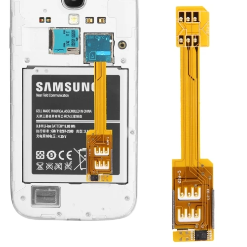 Hot Selling Dual SIM Card Adapter for Samsung Galaxy SIM card adapter for Note III Factory Supply
