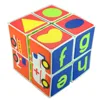 hot sale bath kid toys soft folding puzzle magic cube
