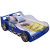 New design kids bedroom furniture Race Car Children Bed blue color for boys wholesale from China
