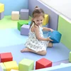 Children Colorful PU foam Cube blocks for soft play toys and training