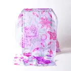 100% silk gauze scarf custom design silk scarf