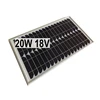 China land 20w pv solar panel module aluminum frame