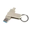 High Speed 16GB 32GB 64GB Metal Type C OTG 3.0 USB Flash Drive for Android
