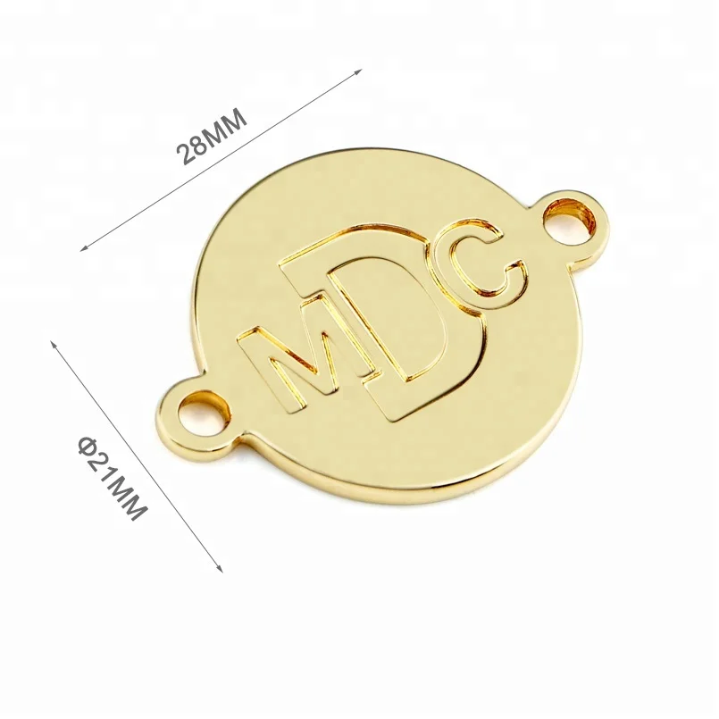 Hot Sale Round Shape With 2 Holes Personalized Custom Round Metal Logo Sewing Labels Clothing For Bags/Purse
Hot Sale Round Shape With 2 Holes Personalized Custom Round Metal Logo Sewing Labels Clothing For Bags/Purse
