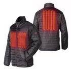 Battery heated jacket with temperature control
