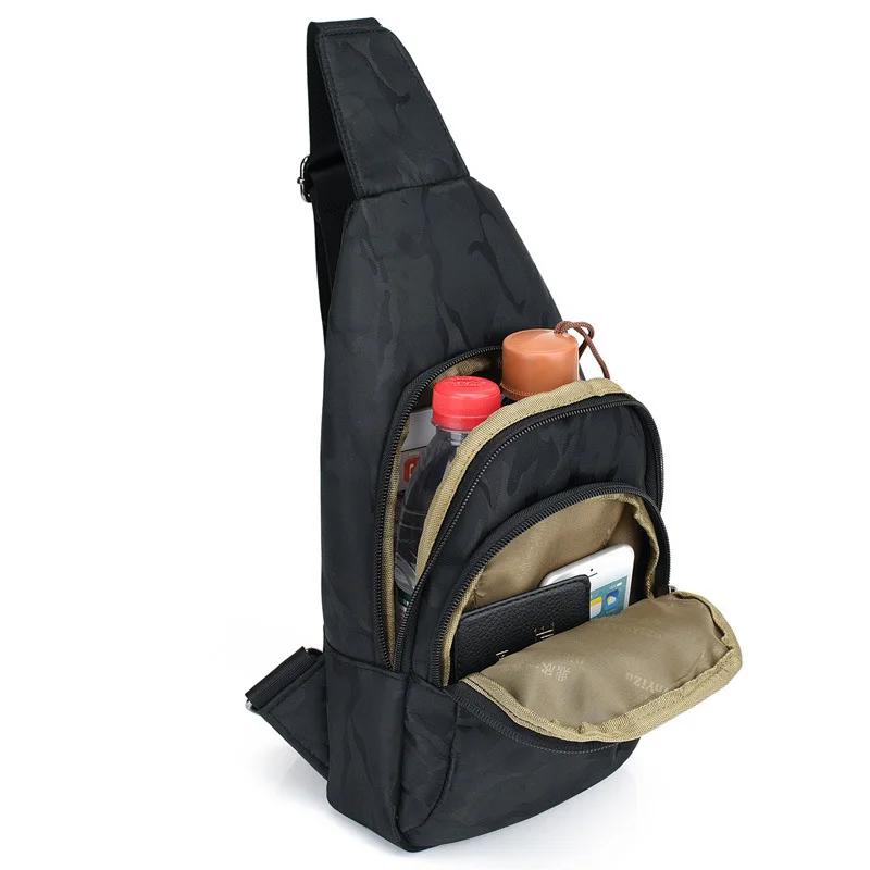 Anti Theft Backpack Men USB Rechargeable Polyester Chest Bag Casual Boy Single Shoulder Teenager Bags Sac A Dos Homme BP0207 (19)