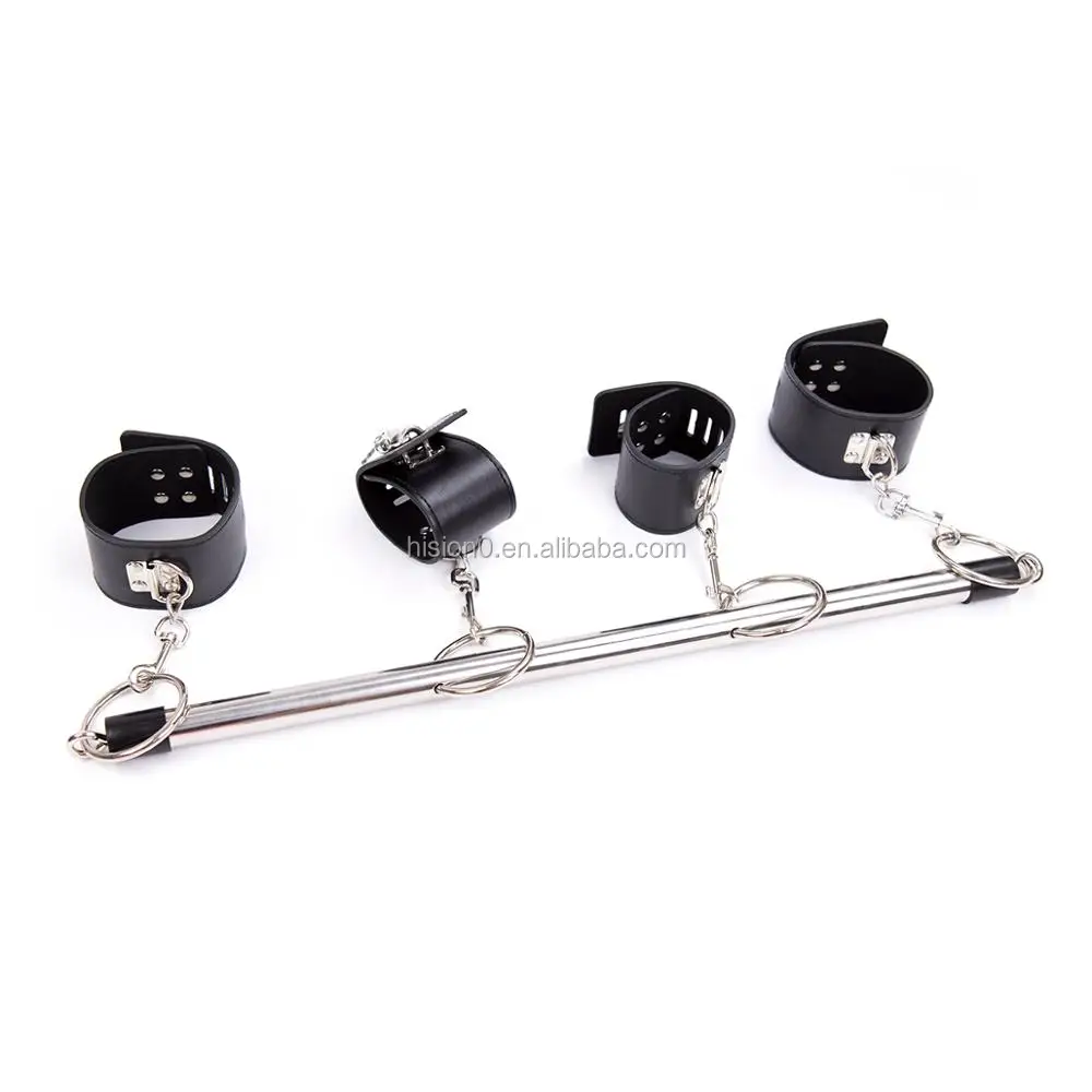 Распорка с фиксаторами Spreader купить со скидкой в секс шопе  Фетиш и BDSM  Наручники, фиксаторы, кандалы