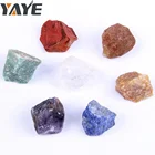 Wholesale Natural Semi Precious Stone Rough Material Chakra Set For Reiki Healing