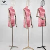 European size young female mannequin and dress form with tripod base