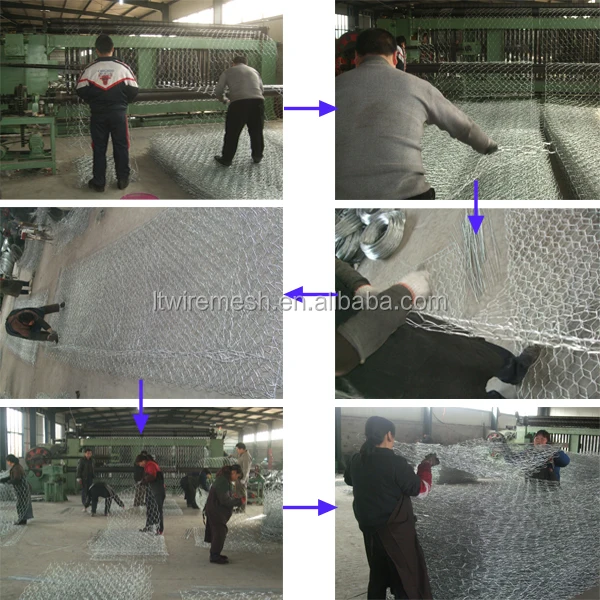 heavy zinc coated circular shape gabion basket for sale