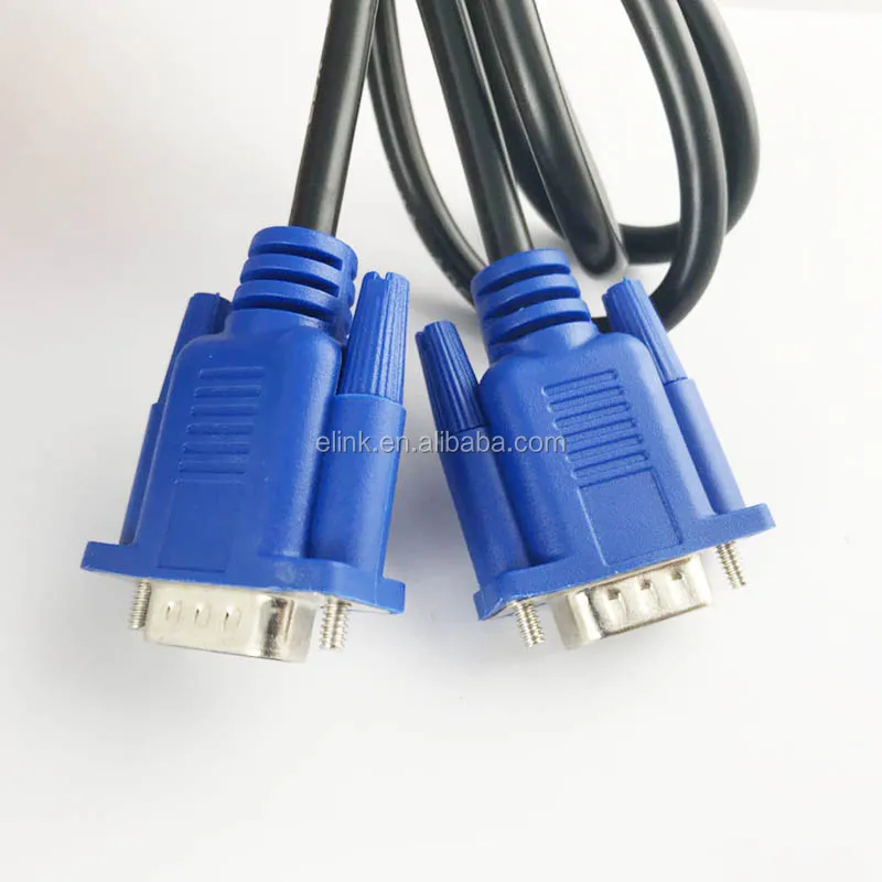 DB15 pin VGA RGB cable 15 pin connector to vga cable - ANKUX.COM