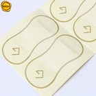 Sinicline 2019 most popular style PVC plastic hygiene liners for swimwear wth gold printings