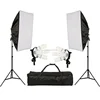 Photo studio soft box light kit Light Bulbs Lamp 5500K Photography 50 x 70 cm Softbox