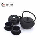 Japanese style cast iron Teapot set with strainer kettle Tea pot