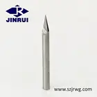 V Shape CNC Milling Tools Carbide Carving Cutter PCB Engraving Bit
